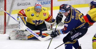Na zlínském ledě vystřelil body Daniel Voženílek půl minuty před třetí sirénou