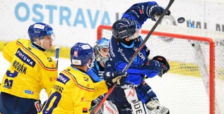 Vítězství na vítkovickém ledě zpečetili Jihočeši při power play domácích 